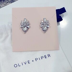 Olive & Piper Floret Crystal Studs
